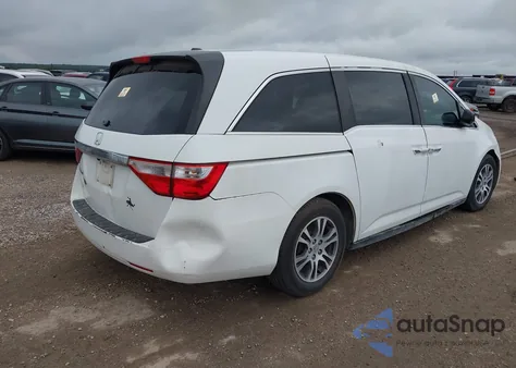 2011 Honda Odyssey Ex-L from USA, damaged, VIN 5FNRL5H69BB084344